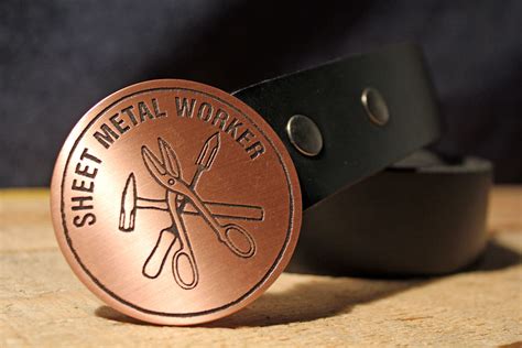 sheet metal worker belt buckle|belt buckles for sale.